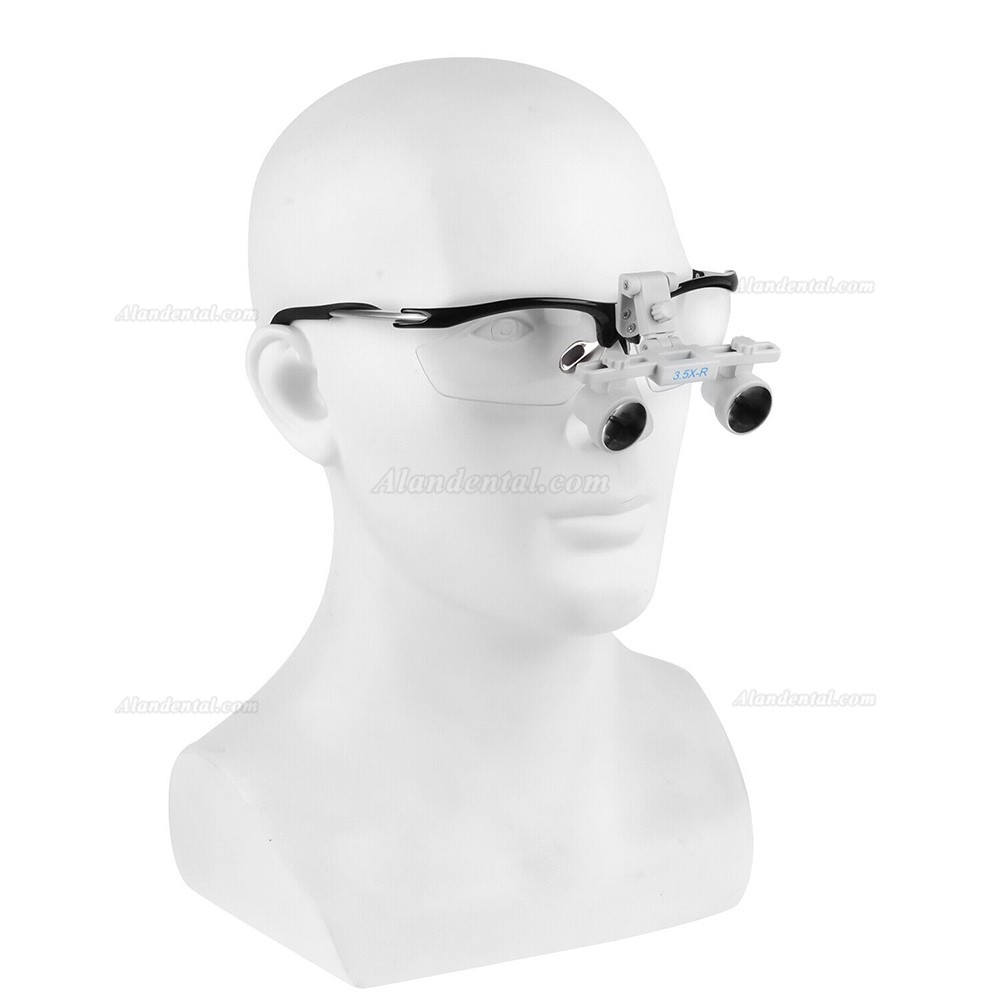 YOYU DY-116 3.5X-R Dental Binocular Loupes Magnifier Operation Loupe with Presbyopia Frame